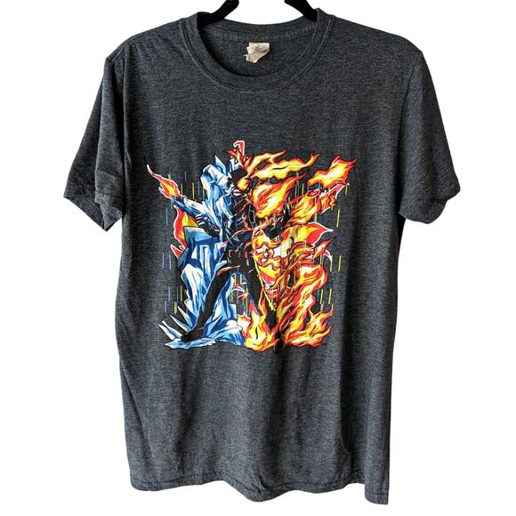 Gildan Other - My Hero Academia Mens Tshirt Size M Todoroki Fire & Ice Anime Manga Boku no Hīrō